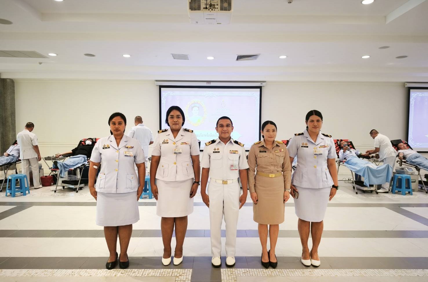 ร่วมกิจกรรมบริจาคโลหิต